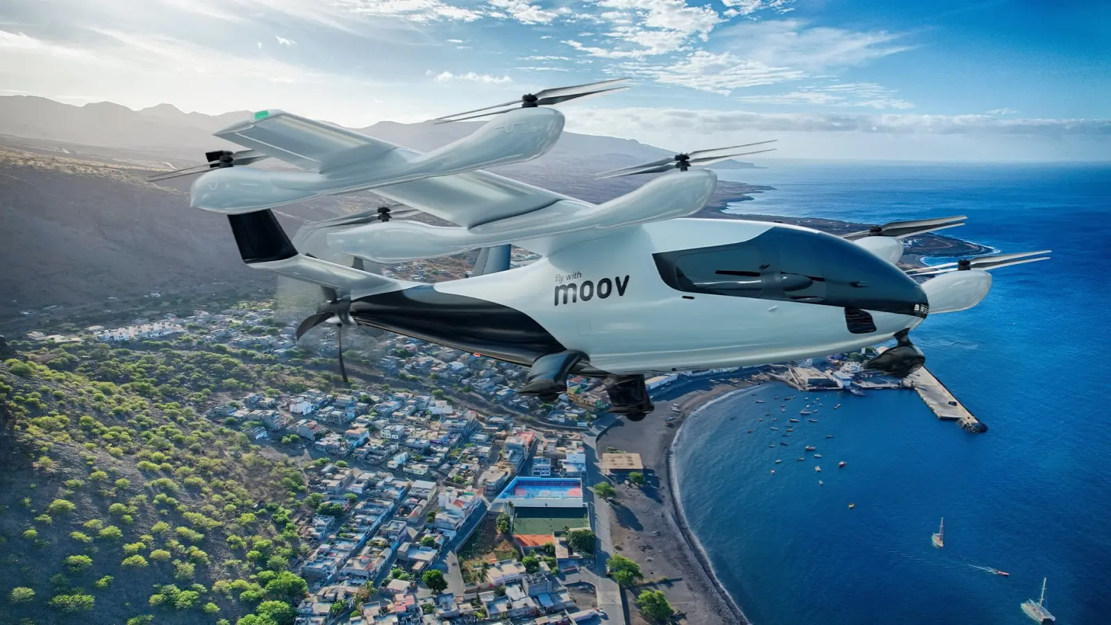 Eve Air Mobility presenta en Farnborough los avances de su aeronave eléctrica eVTOL