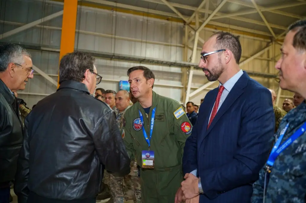 MINISTRO DE DEFENSA NACIONAL VISITÓ EJERCICIO SALITRE 2026