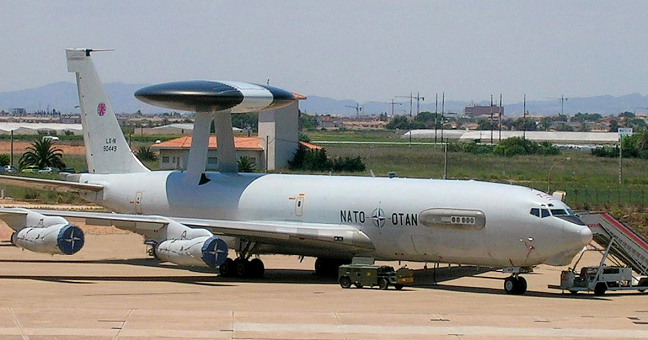 El AWACS E-3A de la OTAN realiza su primera misión en el espacio aéreo finlandés